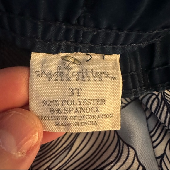 Shade Critters | EUC - Blue Monstera Swim Trucks - Size 3T - Picture 6 of 6